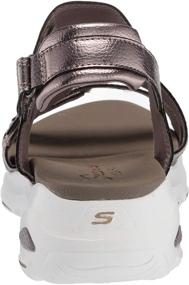 img 2 attached to 👡 Stay comfortable and stylish with Skechers Women's D'Lites Ultra-Fab Life Sandals