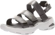 👡 stay comfortable and stylish with skechers women's d'lites ultra-fab life sandals logo