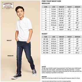 img 1 attached to 👕 High-Quality Outdoor Boys' Clothing and Shorts by Signature Levi Strauss Co