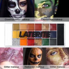 img 3 attached to Enhance Your Look with UCANBE 20 Color Laterite Face Body Paint