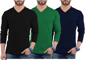 img 4 attached to Mens Long Sleeve Tshirts Pullover