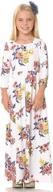 removable medium girls' clothing in pastel vivienne vanilla dresses logo