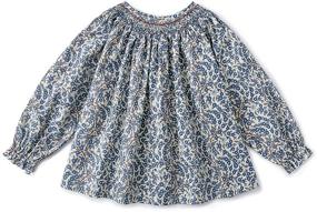 img 4 attached to Curipeer Sleeve Blouse Floral Printed Apparel & Accessories Baby Girls