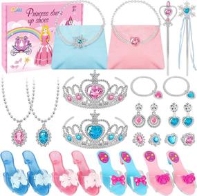img 4 attached to Pristine Princess Accessories: Dazzling Necklaces and Bracelets for Toddlers