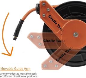 img 1 attached to Giraffe Air Hose Reel Hybrid Retracble Duty Reel