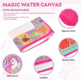 img 1 attached to KKONES Aqua Magic Mat Kids: Unleash Creativity with Water Play!