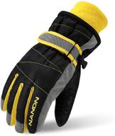 winter warm windproof outdoor sports gloves for boys and girls by magarrow: stay cozy and active! logo