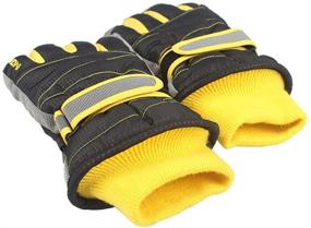 img 1 attached to Winter Warm Windproof Outdoor Sports Gloves for Boys and Girls by MAGARROW: Stay Cozy and Active!