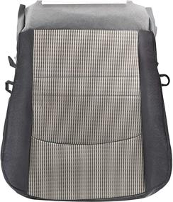 img 4 attached to SHINEHOME Replacement Cloth Driver Side Bottom Seat Cover for 2009-2012 Dodge Ram 1500 2500 3500 4500 5500 SLT, Gray