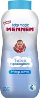 mennen magic powder 7 05oz talco logo