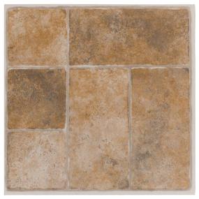 img 3 attached to 🏷️ Achim Home Furnishings Achig FTVGM33720 Nexus Quartose Granite,12x12, Self Adhesive Vinyl Floor Tiles - Pack of 20, 337 Series