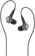 🎧 sennheiser ie 80 s черные наушники с регулируемым басом - вкладыши. логотип