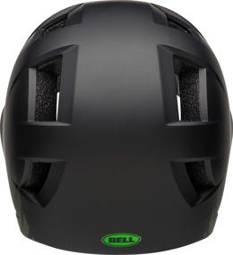 img 2 attached to 🚲 Youth BMX Bike and Skate Helmet, Matte Black - Bell Drop (7106369)