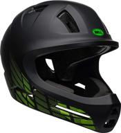 🚲 youth bmx bike and skate helmet, matte black - bell drop (7106369) logo