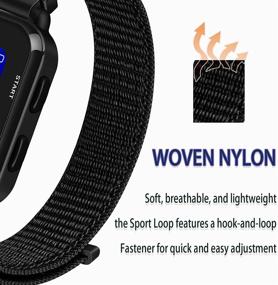 img 1 attached to 🦄 Kids Digital Unicorn Watch by Venhoo - Outdoor Sports Wristwatch with Colorful LED, Alarm, Stopwatch - Nylon Strap for Little Girls