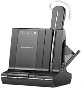 img 3 attached to 🎧 Renewed Plantronics Savi W745 Wireless Office Headset System With Extra Battery for Enhanced Performance