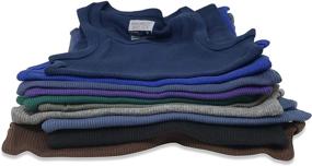 img 2 attached to 👕 Premium Andrew Scott Basics Shirt Undershirts: Boys' Clothing Essentials