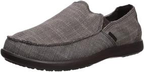 img 4 attached to 🎅 Espresso Men's Crocs Santa Slip Loafer Shoes