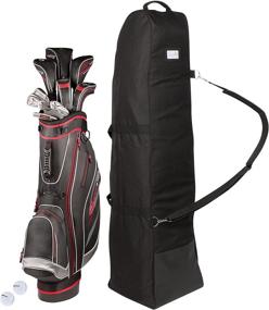 img 2 attached to Athletico Padded Golf Travel Bag