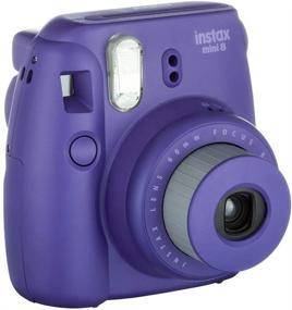 img 1 attached to Fujifilm Instax Mini 8 Instant Film Camera (Grape) (Discontinued By Manufacturer)
