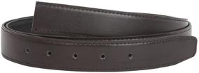 img 3 attached to Clamp Feather Edged Solid Leather Men's Accessories