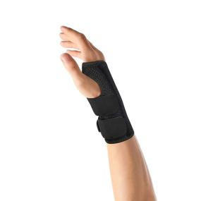 img 3 attached to 🖐️ FITITUDE: Day & Night Wrist Brace - Copper Infused with Side Stabilizers Left Hand for Carpal Tunnel, Swelling, Joint Pain & More