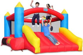 img 4 attached to 🏠 Inflatable Bounce House for Backyard Fun by ACTION AIR