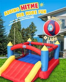 img 3 attached to 🏠 Inflatable Bounce House for Backyard Fun by ACTION AIR