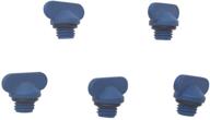 🔧 5 packs engine block drain plug: 22-806608a02, 22-806608a1, 22-8m0119211 - mercruiser compatible logo