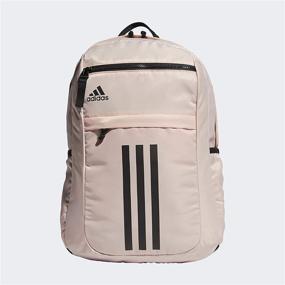 img 4 attached to Adidas League Stripe Backpack Black Outdoor Recreation and Camping & Hiking