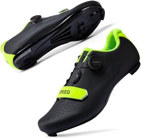 img 4 attached to Womens Cycling Peloton Compatible Outdoor Men's Shoes in Athletic