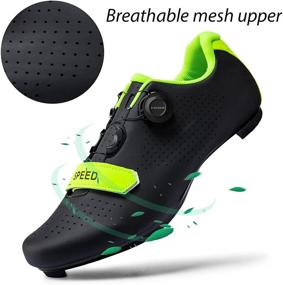 img 3 attached to Womens Cycling Peloton Compatible Outdoor Men's Shoes in Athletic