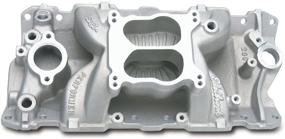 img 2 attached to 🏎️ Edelbrock 2601 Performer Air-Gap Aluminum Intake Manifold: Enhanced Performance and Multi-Size Compatibility