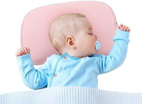 img 4 attached to 💤 AutoTime Baby Pillow - Flat Head Infant Pillow for Sleeping and Head Shaping