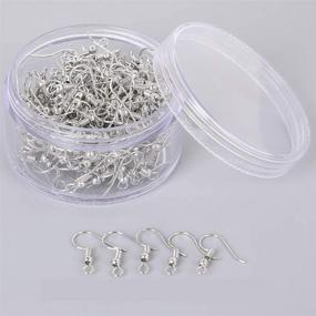 img 2 attached to Hypoallergenic Backings Supplies Findings Accessories Beading & Jewelry Making