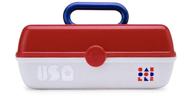 caboodles made usa organizer carrying logo