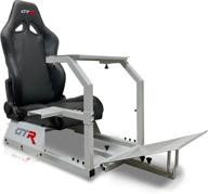 🏎️ gtr simulator - gta model: ultimate racing seat & cockpit gaming chair with gear shifter mount логотип