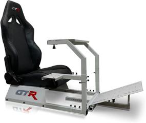 img 3 attached to 🏎️ GTR Simulator - GTA Model: Ultimate Racing Seat & Cockpit Gaming Chair with Gear Shifter Mount