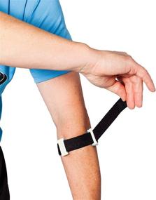 img 2 attached to 🎾 Tendon Trak Elbow: Instant Pain Relief for Tennis Elbow, Golfer’s Elbow & More with Patented Support!