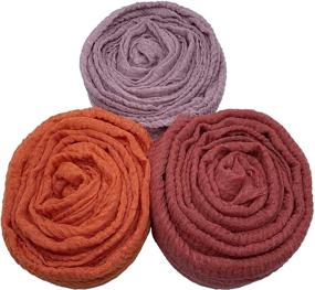 img 2 attached to MANSHU 3PCS Women Scarf Shawl Women's Accessories for Scarves & Wraps