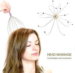 img 3 attached to 🧘 ROSENICE Head Massager Scalp Scratcher for Stress Relief and Body Relaxation - Pack of 5