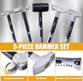 img 3 attached to 🔨 Enhance Your Garage with the Golflame Piece Hammer Blacksmith Garage Tool