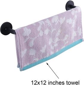 img 3 attached to 🧲 LEKUSHA Magnetic Towel Bar for Kitchen Appliances and Laundry - Black