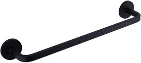 img 4 attached to 🧲 LEKUSHA Magnetic Towel Bar for Kitchen Appliances and Laundry - Black