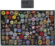 🔳 antrix 45x30" tactical moral patch holder: efficient display board for hook and loop emblems and patches logo