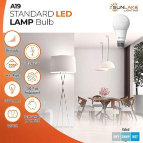 img 3 attached to 🌞 Enhanced Illumination and Versatility with SunLake Lighting Standard Light Multiple