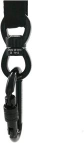 img 2 attached to 🔒 High-Strength 30kN Swing Swivel Set with Locking Carabiner – Perfect Rotational Device for Aerial Yoga Hammock – Includes 2 Screwgate Lock Clips