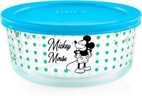 img 1 attached to 🐭 SEO-optimized title: Pyrex Mickey Mouse-The True Original Food Storage Set, 8 Piece