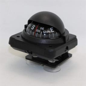img 2 attached to 🧭 Wakauto Adjustable Dash Mount Compass: Precision Navigation Guide Ball with Declination Adjustment for Marine, Truck, Auto & Car (Pattern 3)