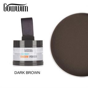 img 3 attached to 🔍 gowwim Root Touch Up: Instant Hair Loss Coverage & Eyebrow Powder with Beard Concealer – 0.14oz, 4g